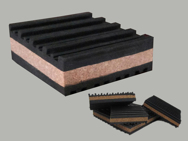 Anti Vibration Isolation Pads - Rubber & Cork Pad - 2 Sizes for